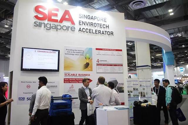 新加坡环境科技促进中心亮相2018年新加坡国际水周
