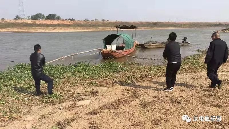 电鱼：南昌新建渔政查获三条电鱼船只，销毁三套电鱼设备
