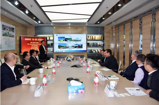 巴赫：颜巴赫奥地利全球总裁一行莅临中国水业集团参观考察