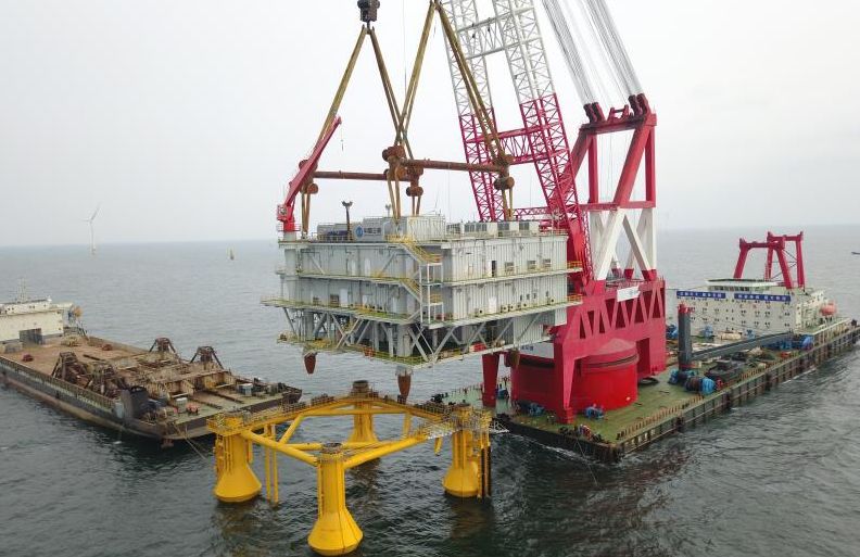 海上：北方首个海上风电项目规模化商业运行