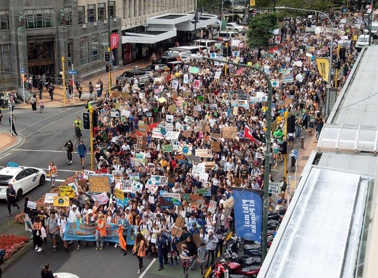 德国：诉求遏止气候变化 欧盟学生串连示威