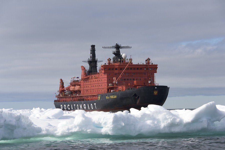 北极：抢北极开发资源无穷 俄罗斯派破冰船探勘