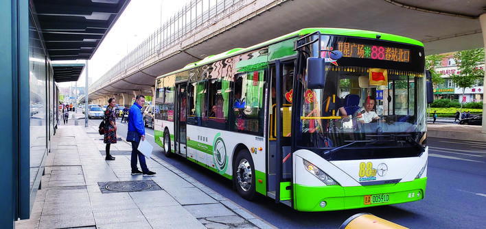 公交车：长春市每5辆公交车就有1辆“新能源”