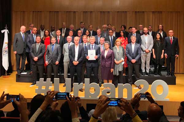 小池：Urban 20（U20）市长敦促领导人将G20峰会重点放在气候变化和自由贸易上