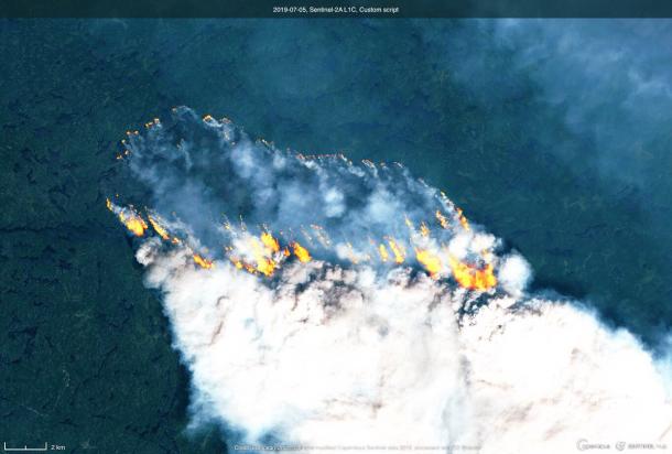 野火：全球气候变化再敲警钟 北极地区野火肆虐