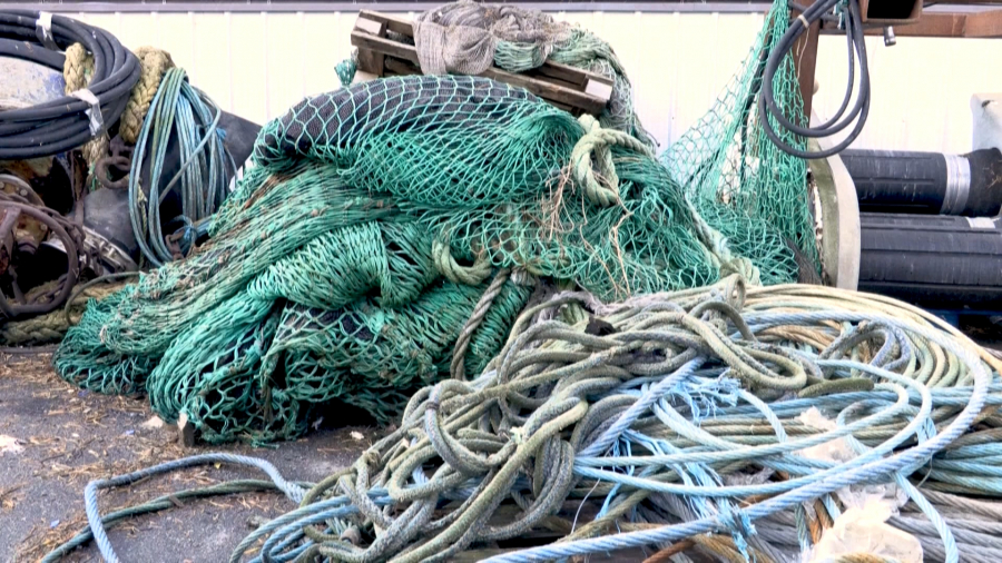 渔网：废弃渔网危害环境 芬兰展开回收计划