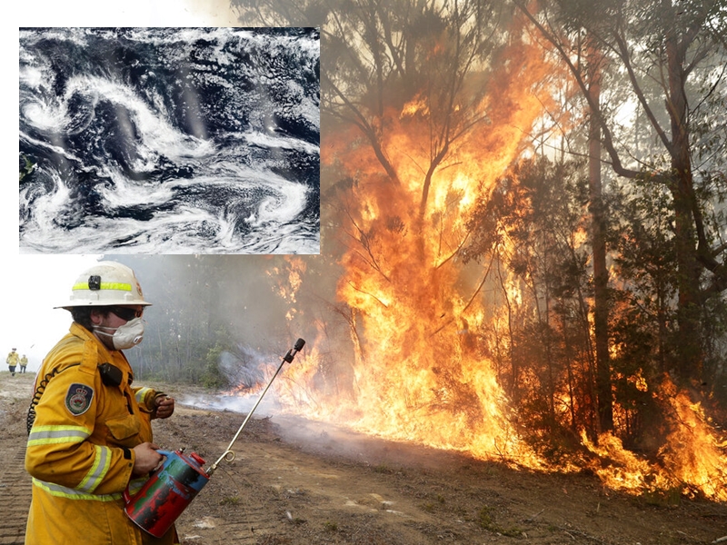 澳洲：澳洲森林大火持续多月 NASA烟尘快将环绕地球一周