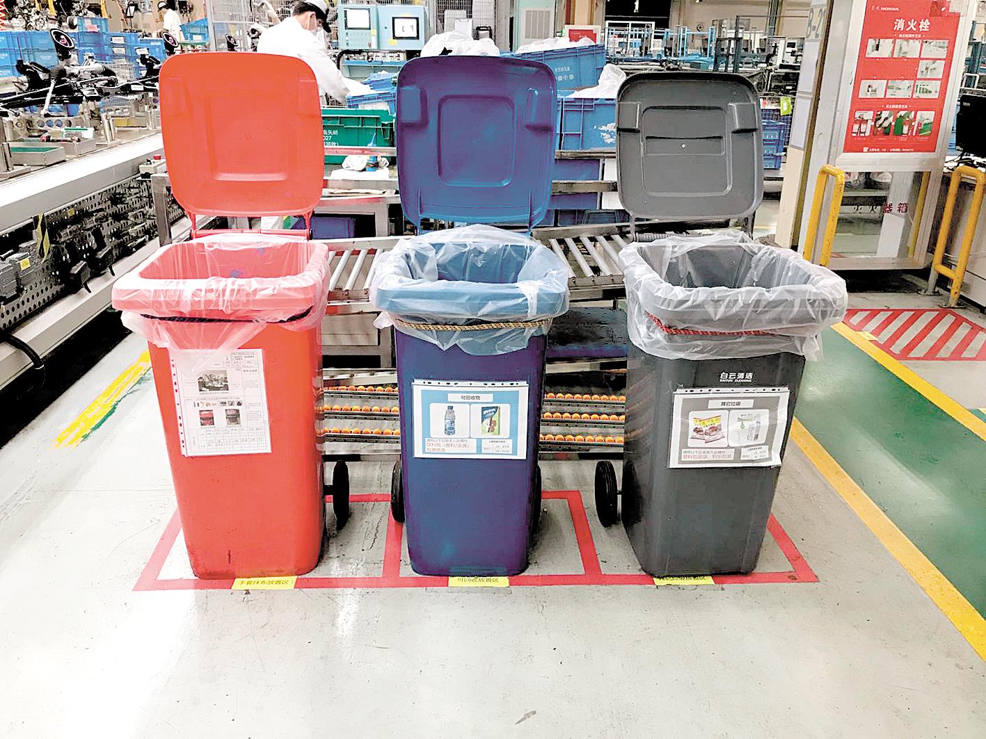 垃圾：3000个垃圾桶是怎么减少的——看东风本田如何推行垃圾分类