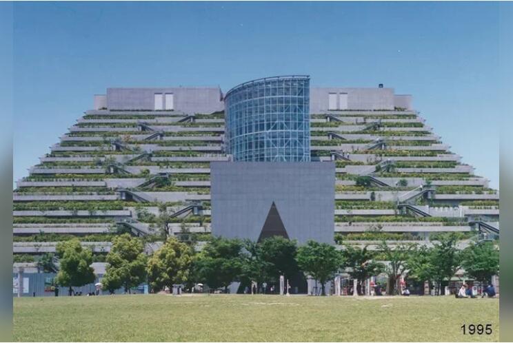 福冈：日本“60年后长成森林”的大楼 网友分享现今惊人样貌