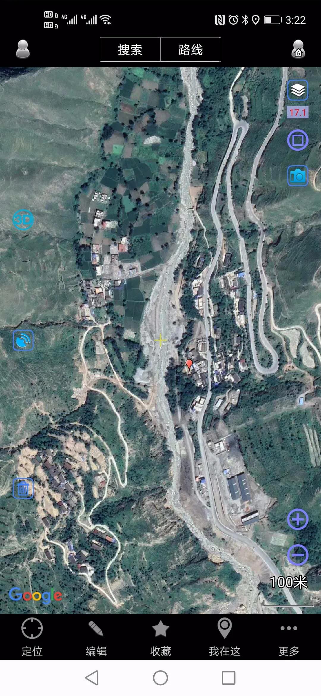 军用卫星地图村庄图片