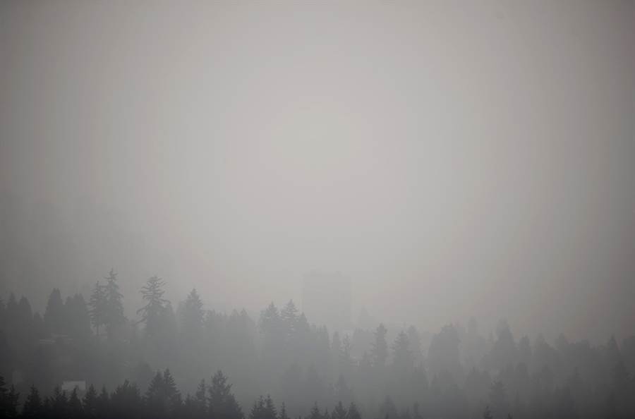 温哥华：美国西岸野火肆虐 雾霾向北扩散 温哥华空气惨沦全球最糟