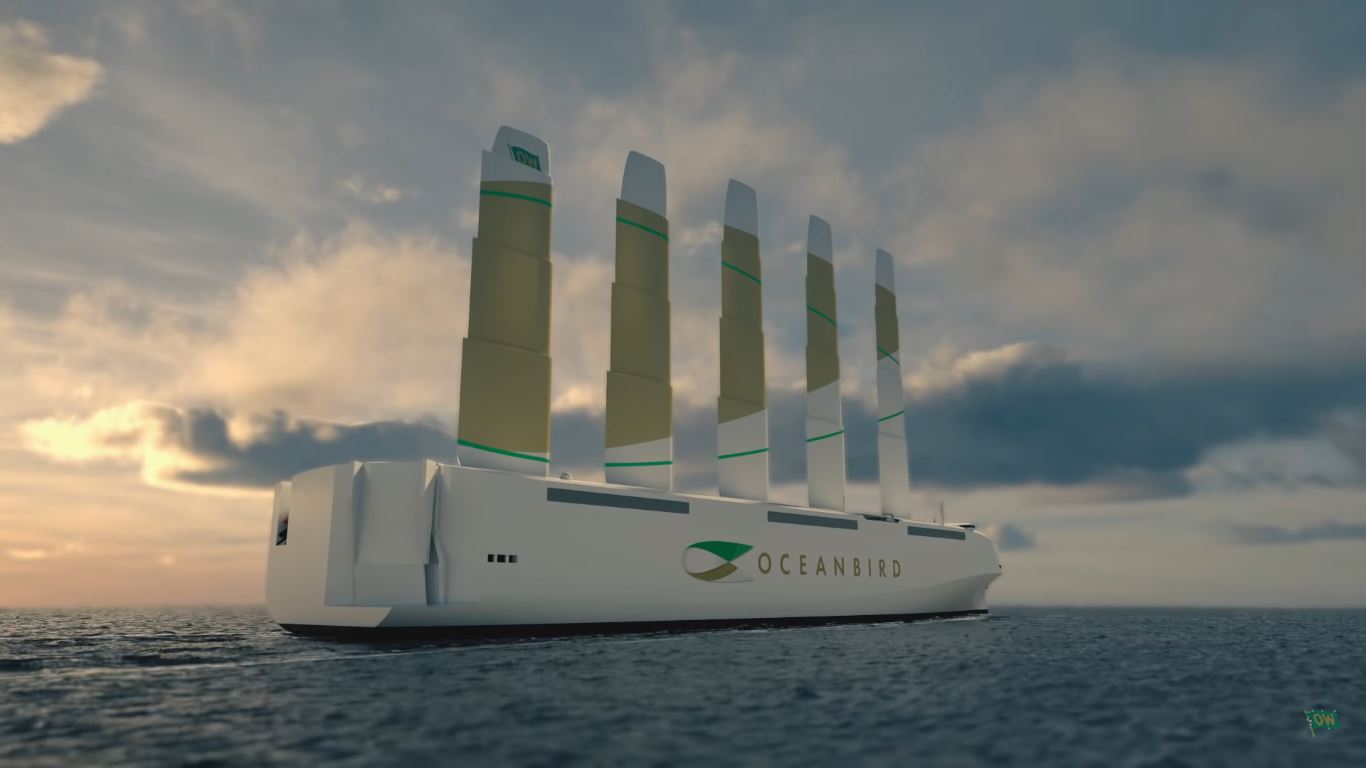 海洋：瑞典船运业推出“海洋鸟”，以风为动力可远洋运输